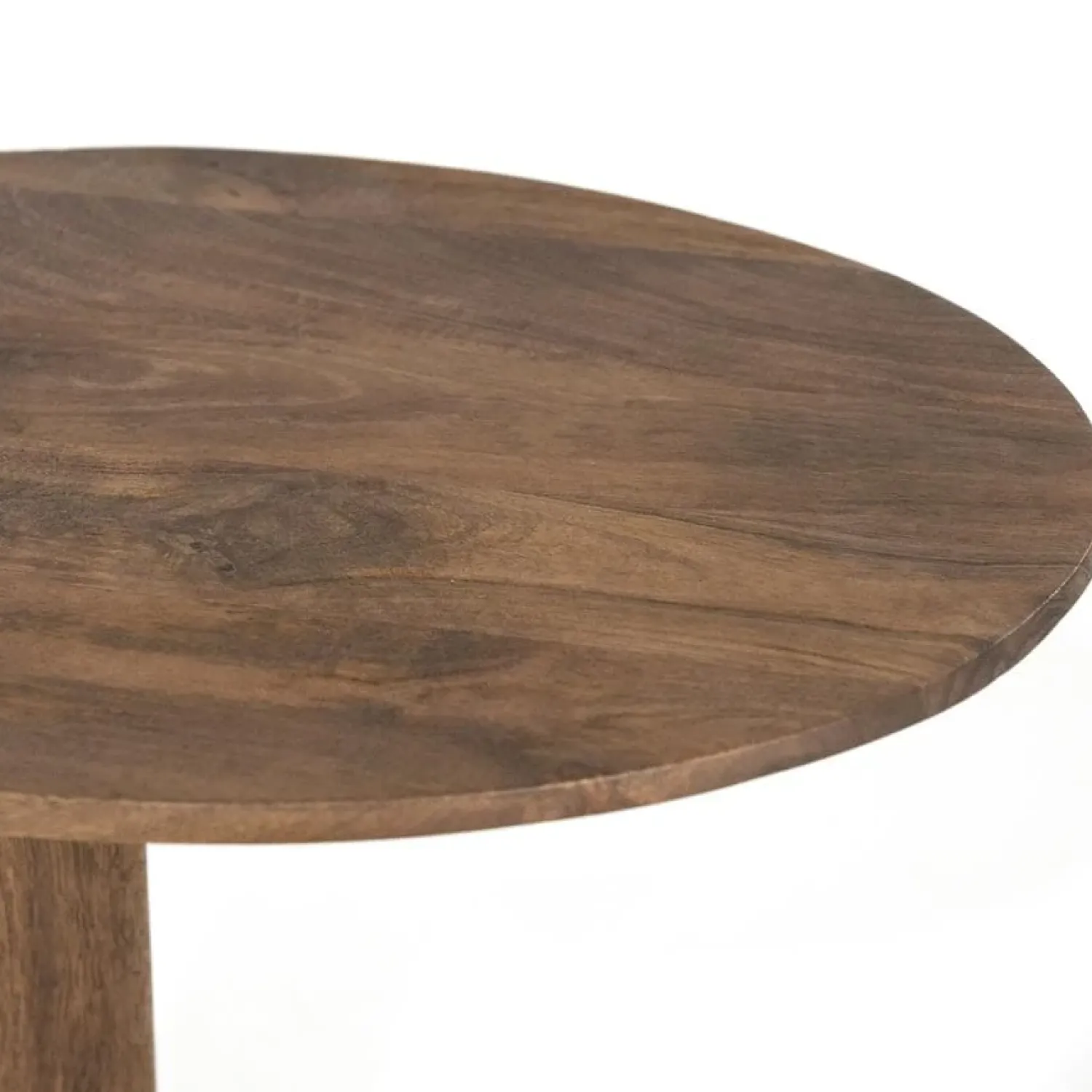 Eleonora Bijzettafels|Novia Bijzettafel Lichtbruin mangohout 50cm