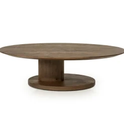 Eleonora Salontafels|Novia Salontafel Lichtbruin mangohout 120cm