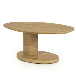 Eleonora Salontafels|Novia Salontafel Naturel mangohout 90cm