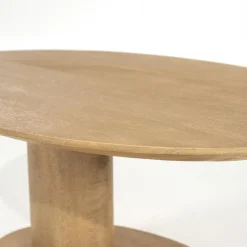 Eleonora Salontafels|Novia Salontafel Naturel mangohout 90cm