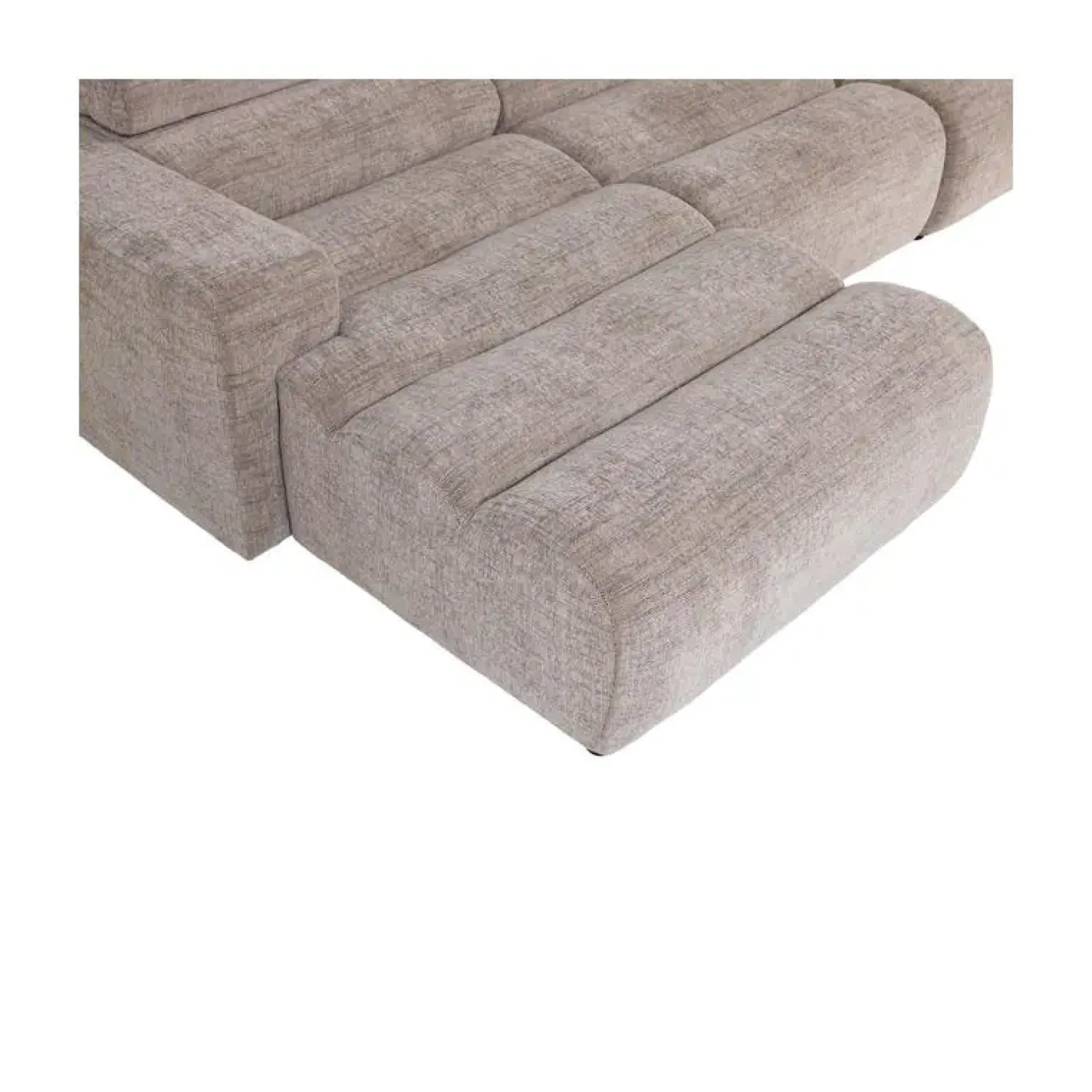 WOOOD Loungebanken|Novi Chaise Longue Bank Links Naturel Melange