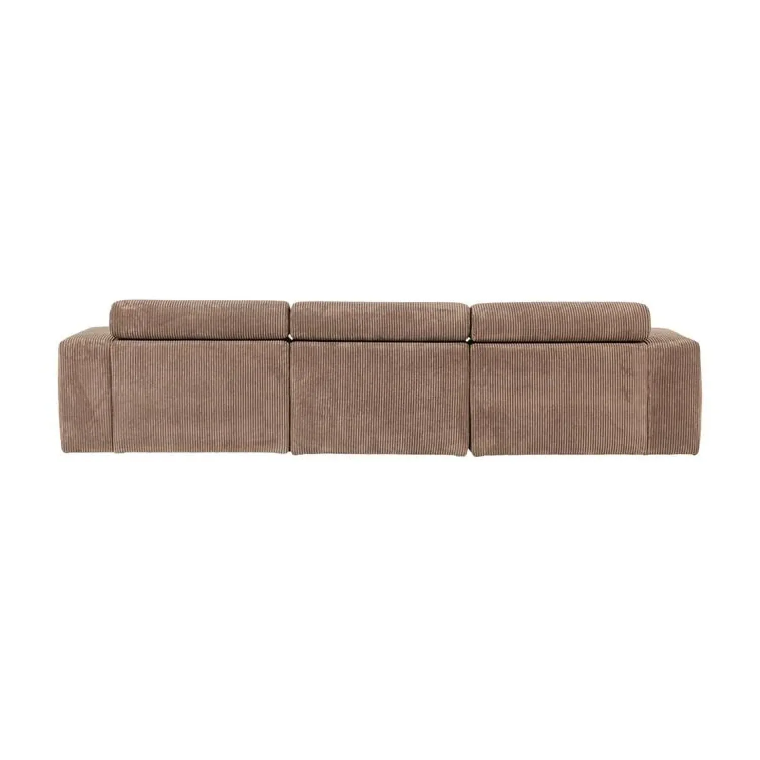 WOOOD Loungebanken|Novi Chaise Longue Bank Links Ribstof Taupe