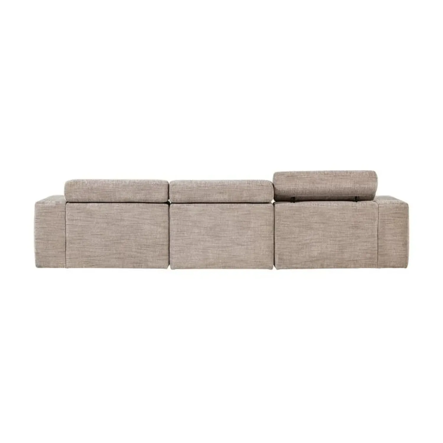 WOOOD Loungebanken|Novi Chaise Longue Bank Rechts Naturel Melange