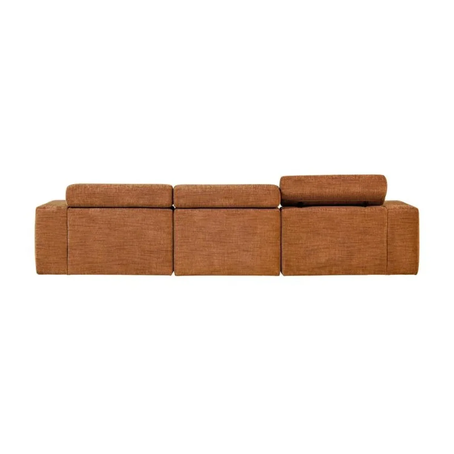 WOOOD Loungebanken|Novi Chaise Longue Bank Rechts Oranje Melange