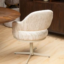 Vellori Design Eetkamerstoelen|Novoli Eetkamerstoel - be stylish nature 01 Iras 360 beige