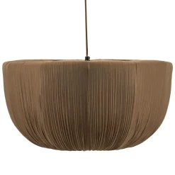 By Boo Hanglampen|Nuvia 1-lichts Hanglamp Large Bruin 56cm