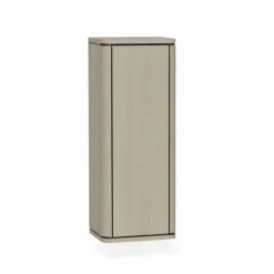 Maison Madera Wandkasten|Industriele Kasten|Nuvoro Zwevende Wandkast 1-deurs Misty Oak 45cm