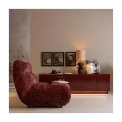WOOOD Fauteuils|Observe Fauteuil Aubergine