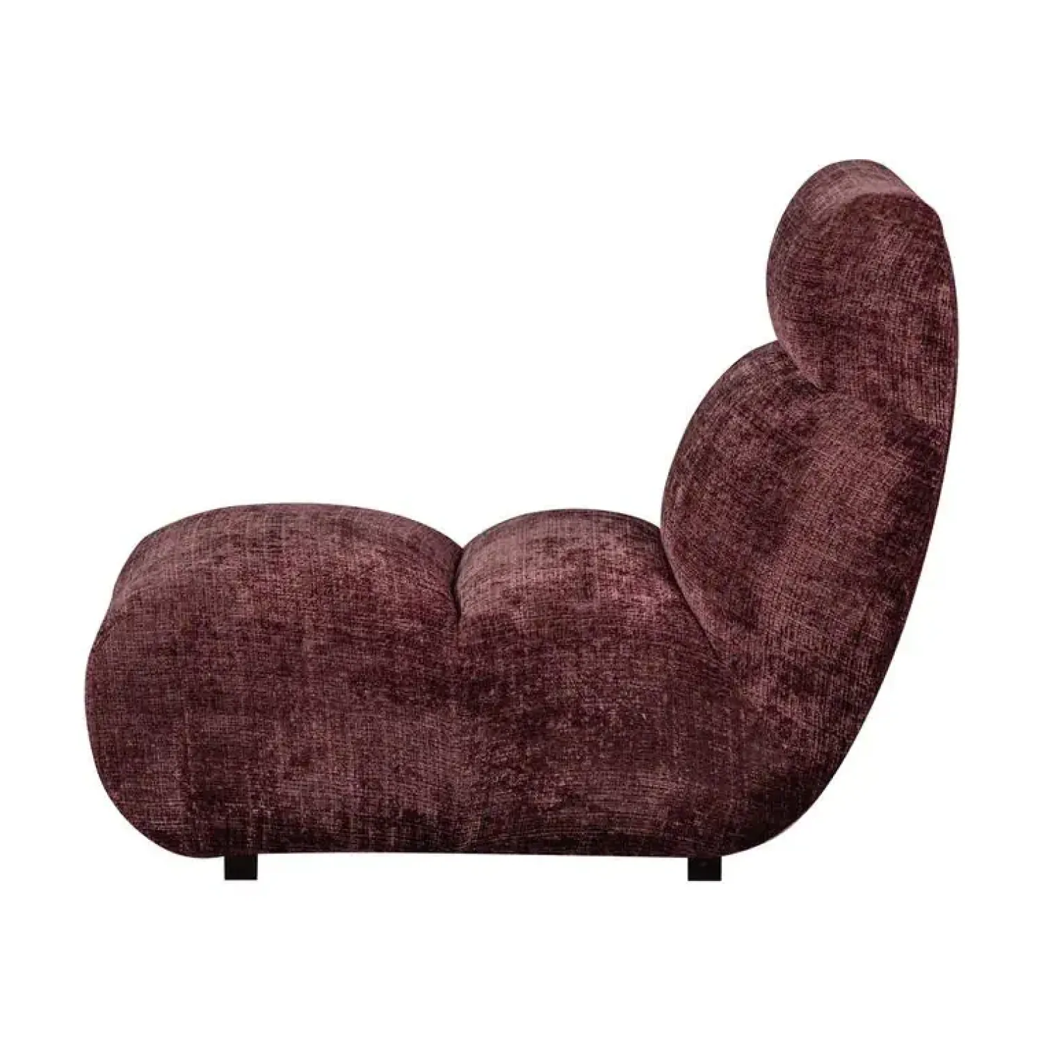 WOOOD Fauteuils|Observe Fauteuil Aubergine