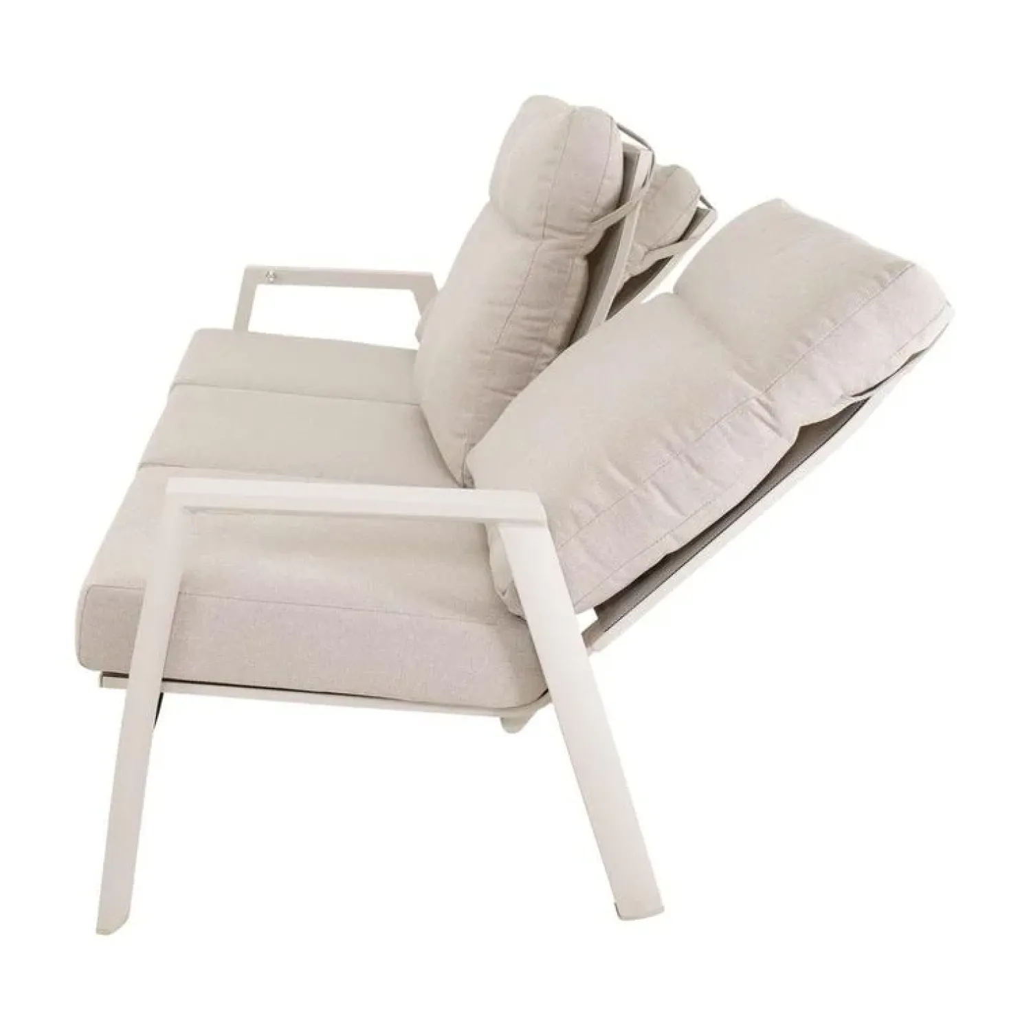 Lesli Living Tuinbanken|Ohio Loungebank 3-persoons beige