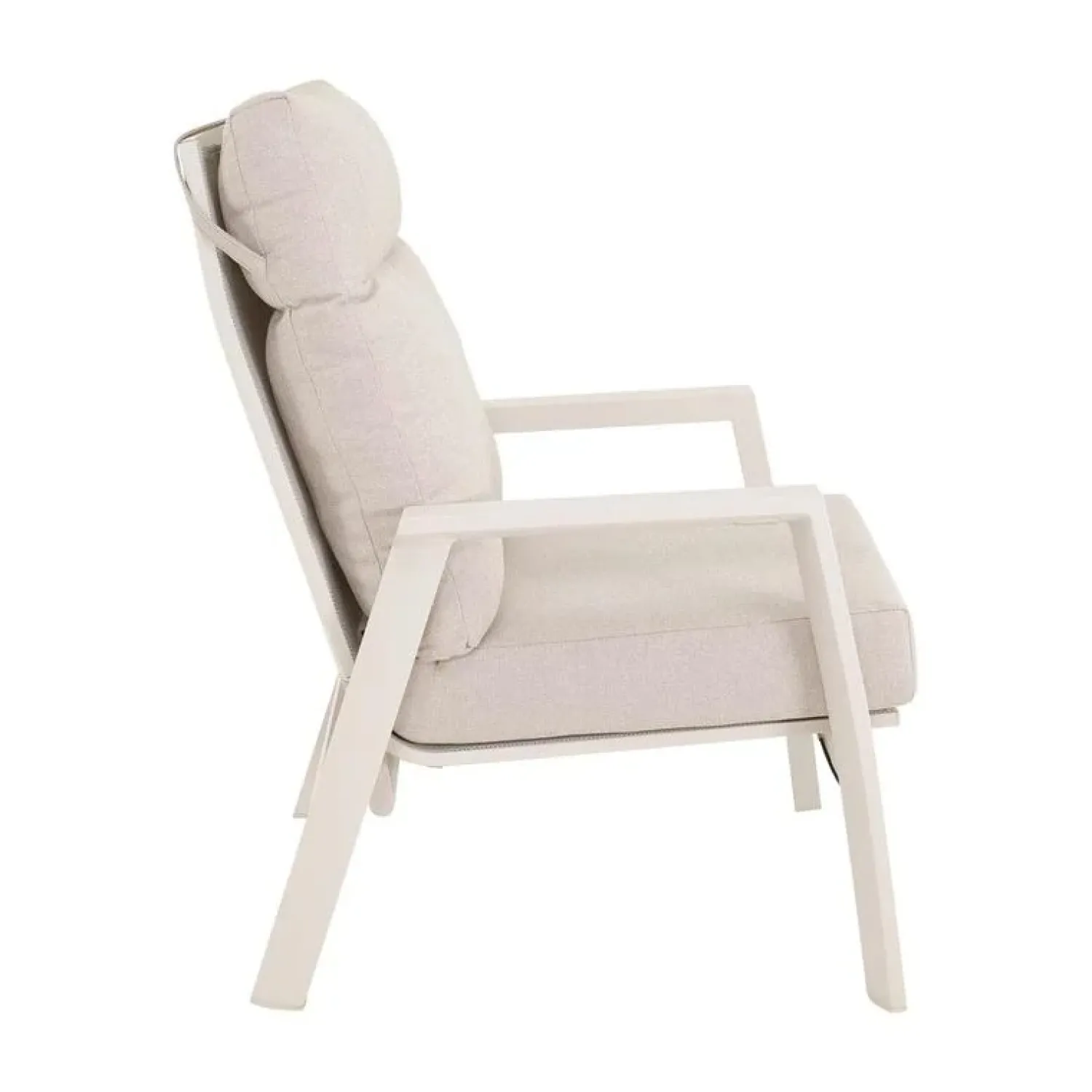 Lesli Living Tuinstoelen|Ohio Loungestoel beige
