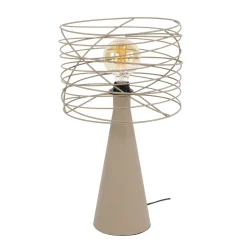Kalfort Tafellampen|Omaha 1-lichts Tafellamp Beige