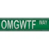 Cavetown Metalen Borden|OMGWTF Way - metalen bord