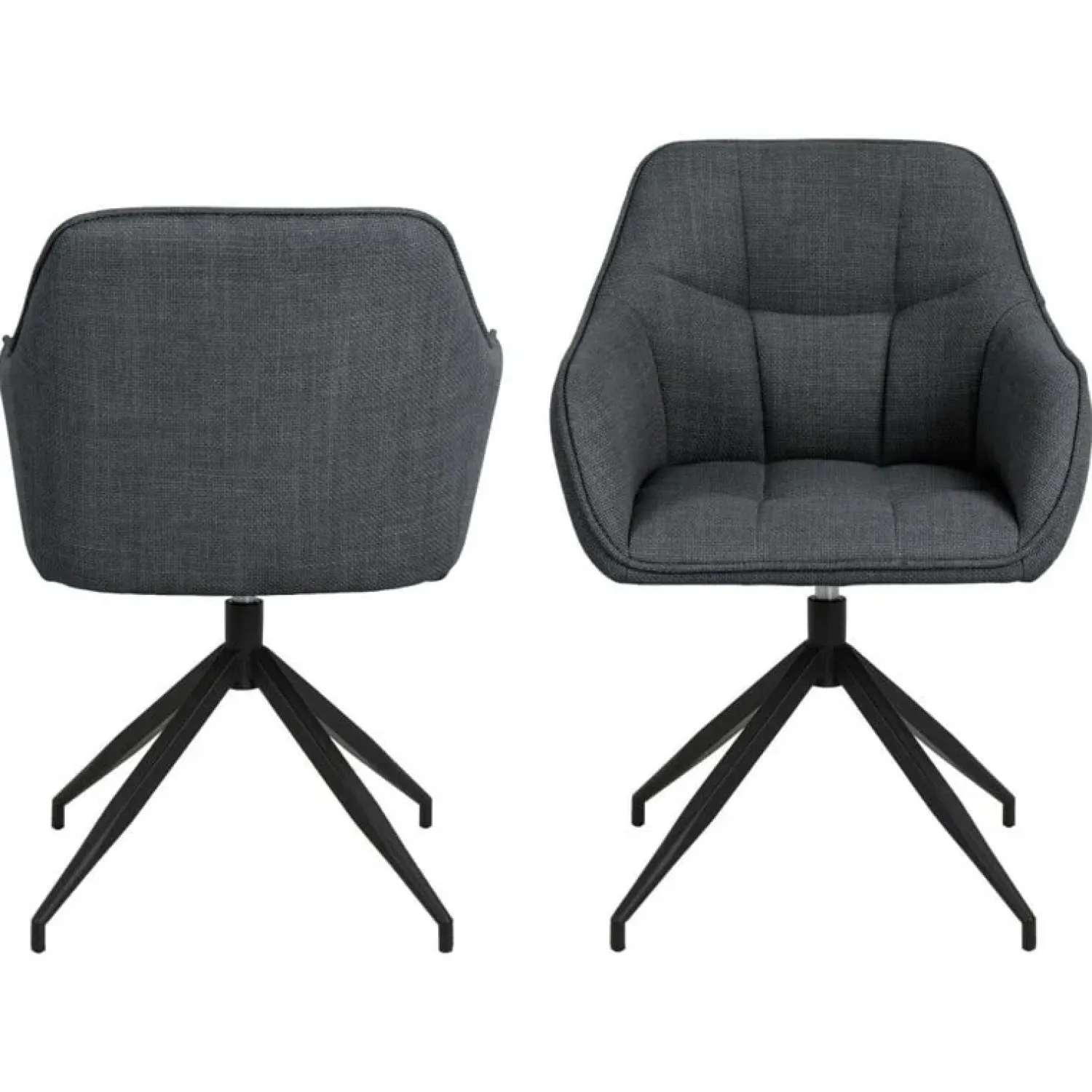 Nordhavn Eetkamerstoelen|Onyx Eetkamerstoel Grijs