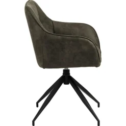 Nordhavn Eetkamerstoelen|Onyx Eetkamerstoel Groen