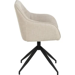 Nordhavn Eetkamerstoelen|Onyx Eetkamerstoel Lichtbeige