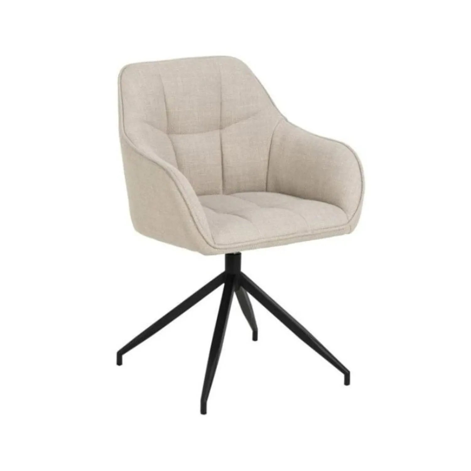 Nordhavn Eetkamerstoelen|Onyx Eetkamerstoel Lichtbeige