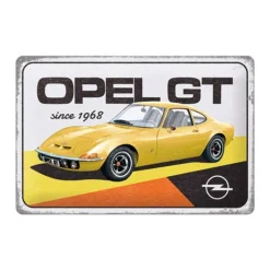 Metal Signs Metalen Borden|Opel GT 1968 - metalen bord
