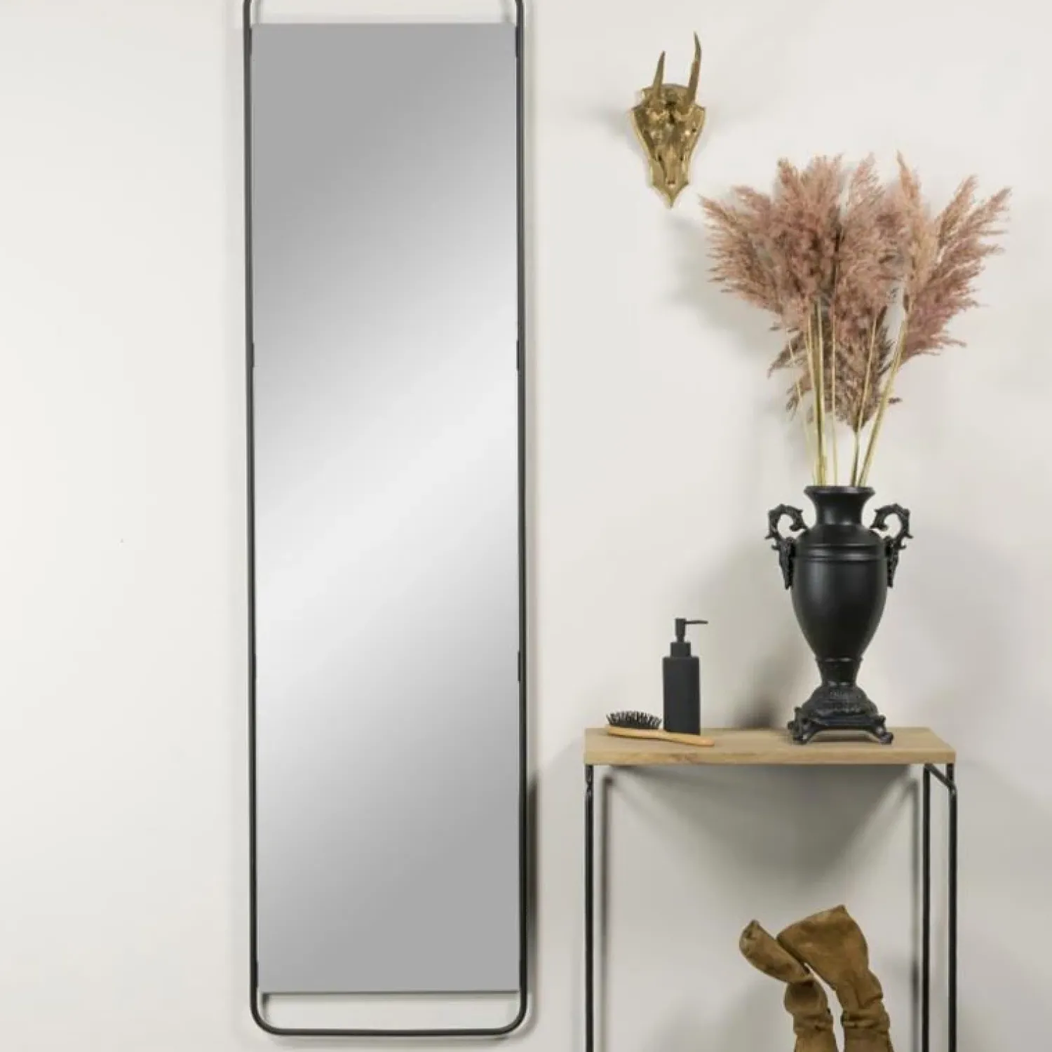 Redin Design Spiegels|Oppo spiegel XL zwart