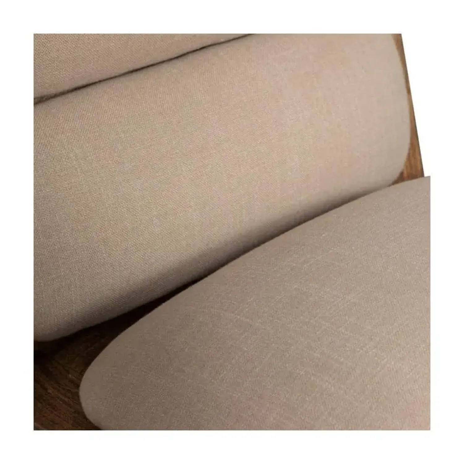 WOOOD Fauteuils|Opulent Fauteuil Bouclé/Hout Naturel