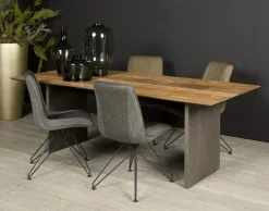 Tower living Eettafels|Ora Eettafel Teakhout 220 cm