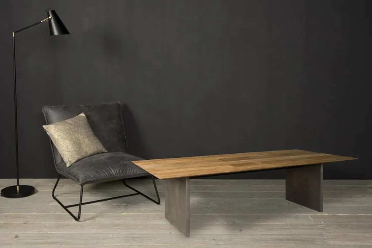 Tower living Salontafels|Ora Salontafel Teakhout 135 cm