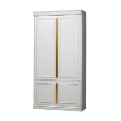 WOOOD Industriele Kasten|Kledingkasten|Organize Kledingkast Dennenhout Mist 62cm