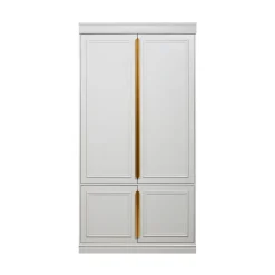 WOOOD Industriele Kasten|Kledingkasten|Organize Kledingkast Dennenhout Mist 62cm