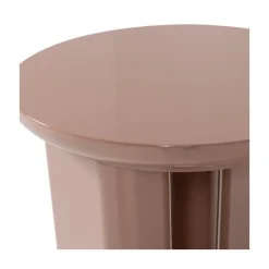 WOOOD Bijzettafels|Orivo Bijzettafel rond Oudroze 40cm