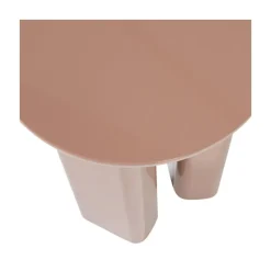 WOOOD Bijzettafels|Orivo Bijzettafel rond Oudroze 40cm