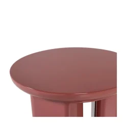 WOOOD Bijzettafels|Orivo Bijzettafel rond Roodroze 40cm