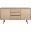 Nordhavn Dressoirs|Industriele Kasten|Orska Dressoir Naturel 150cm