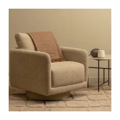 WOOOD Fauteuils|Oscar Draaifauteuil Naturel