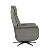 Label51 Fauteuils|Oslo Fauteuil Taupe Microleder Elektrisch