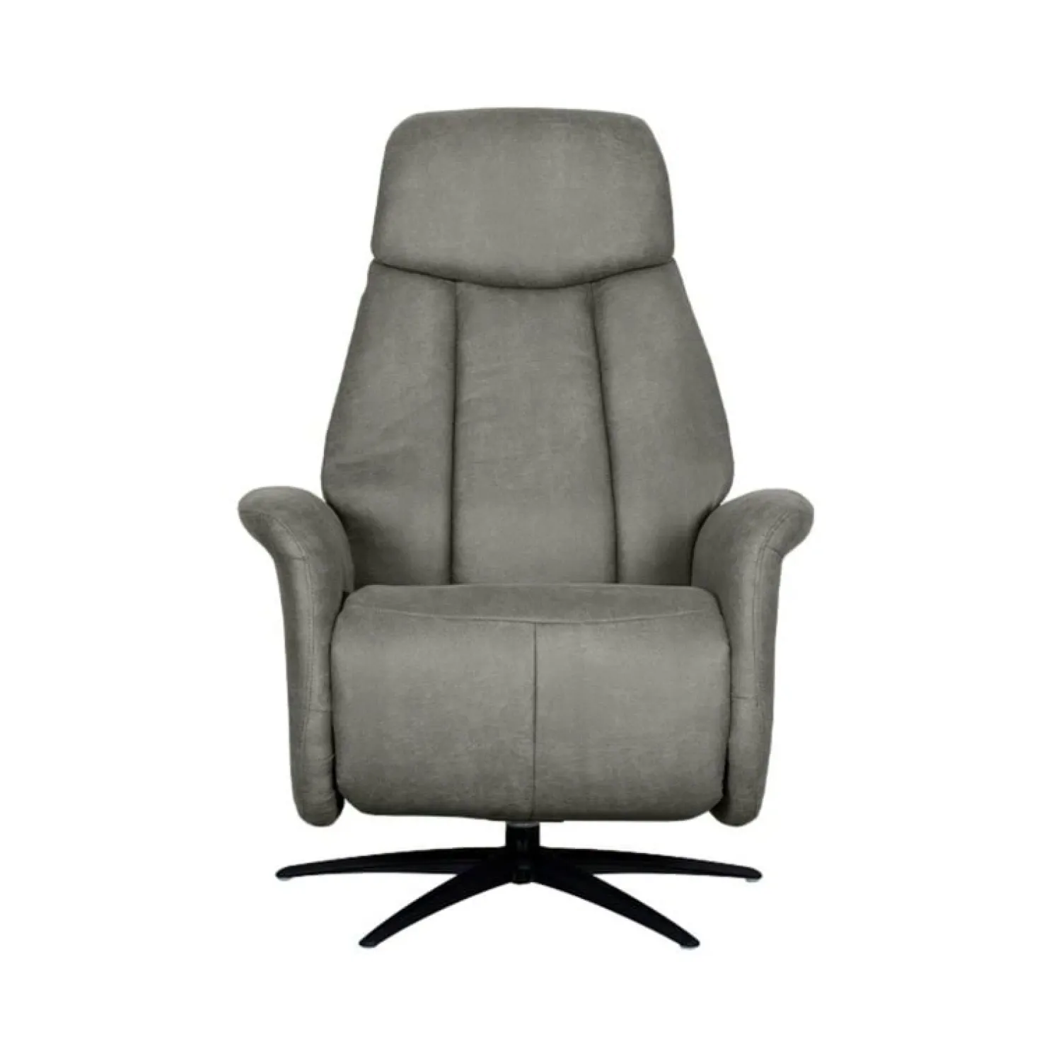 Label51 Fauteuils|Oslo Fauteuil Taupe Microleder Elektrisch