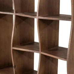 Eleonora Boekenkasten|Industriele Kasten|Ozzy Boekenkast Bruin 120cm