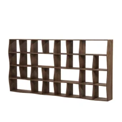 Eleonora Boekenkasten|Industriele Kasten|Ozzy Boekenkast Bruin 120cm
