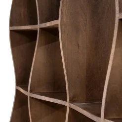 Eleonora Boekenkasten|Industriele Kasten|Ozzy Boekenkast Bruin 120cm