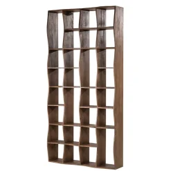 Eleonora Boekenkasten|Industriele Kasten|Ozzy Boekenkast Bruin 120cm