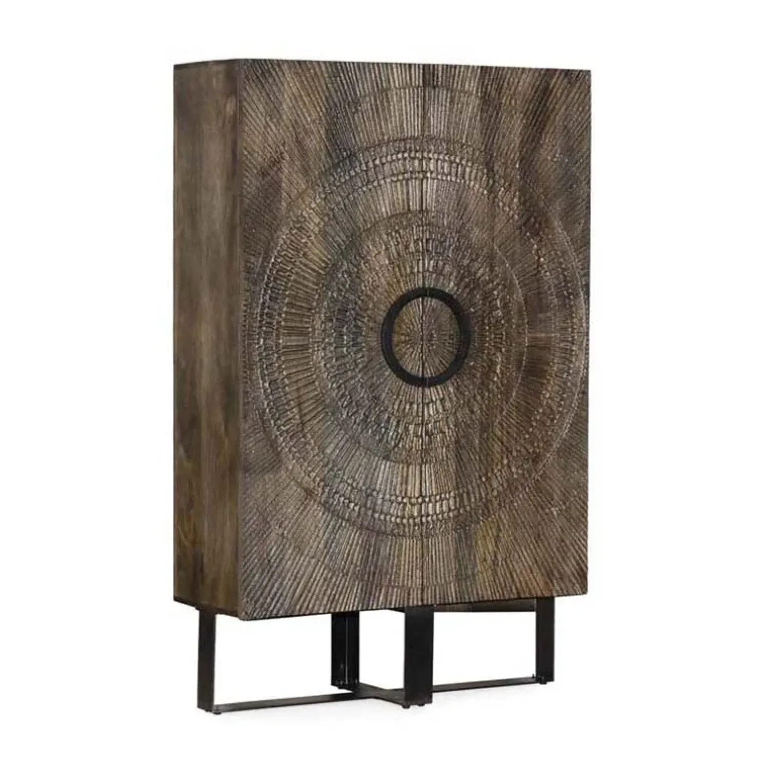 Tower living Wandkasten|Industriele Kasten|Padua wandkast manghout 2 deurs 120cm