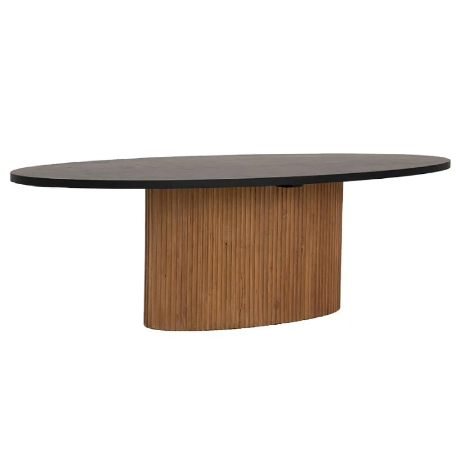 Tower living Eettafels|Palazzo Eetkamertafel Teakhout ovaal 240cm