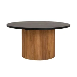 Tower living Eettafels|Palazzo Eetkamertafel Teakhout rond 130cm