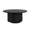 Tower living Salontafels|Palazzo Salontafel rond M zwart 82cm