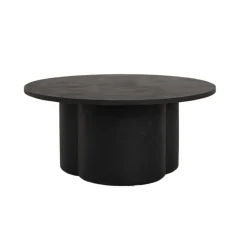Tower living Salontafels|Palazzo Salontafel rond M zwart 82cm