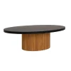 Tower living Salontafels|Palazzo Salontafel Teakhout ovaal 130cm