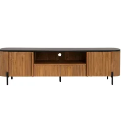 Tower living Industriele Kasten|Tv Meubels|Palazzo Tv meubel Teakhout 200cm