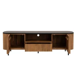 Tower living Industriele Kasten|Tv Meubels|Palazzo Tv meubel Teakhout 180cm