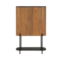 Tower living Wandkasten|Industriele Kasten|Palazzo Wandkast Teakhout 105cm