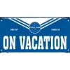 Cavetown Metalen Borden|Pan Am on Vacation - metalen bord