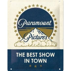 Cavetown Metalen Borden|Paramount - Classic Logo - metalen bord